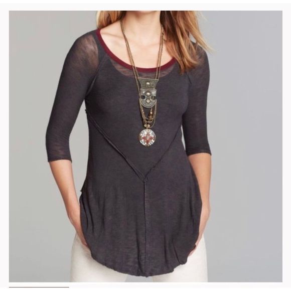 Free People | Weekend Layering Top Gray XS - Picture 6 of 6